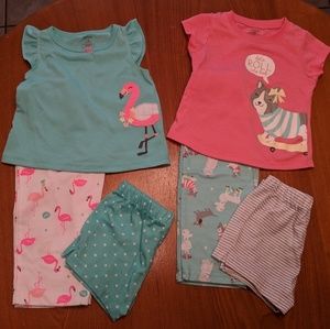 18 month Carter's 3 piece pj's